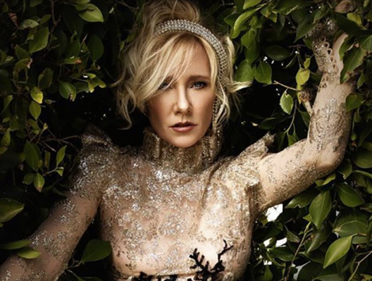 Anne Heche in 2020 on the cover of "Mr. Warburton" September Issue. Photo Credit: Mr. Warburton
