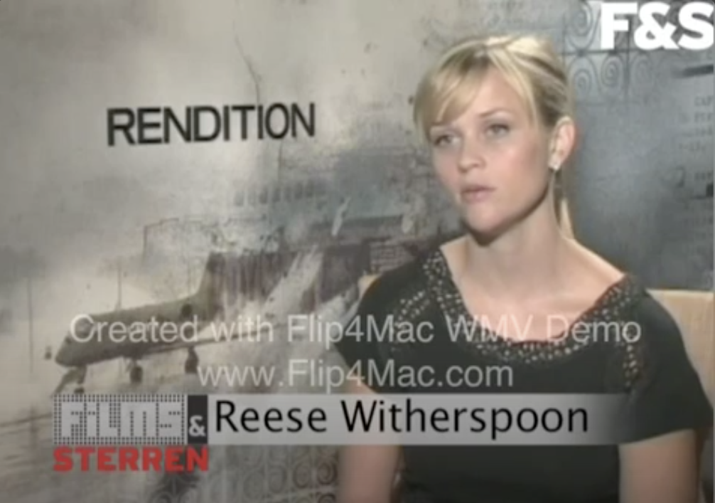 "Films & Sterren" interviews Jake Gyllenhaal, Peter Sarsgaard and Reese Witherspoon for "Rendition" (2007) Phoot Credit: YouTube