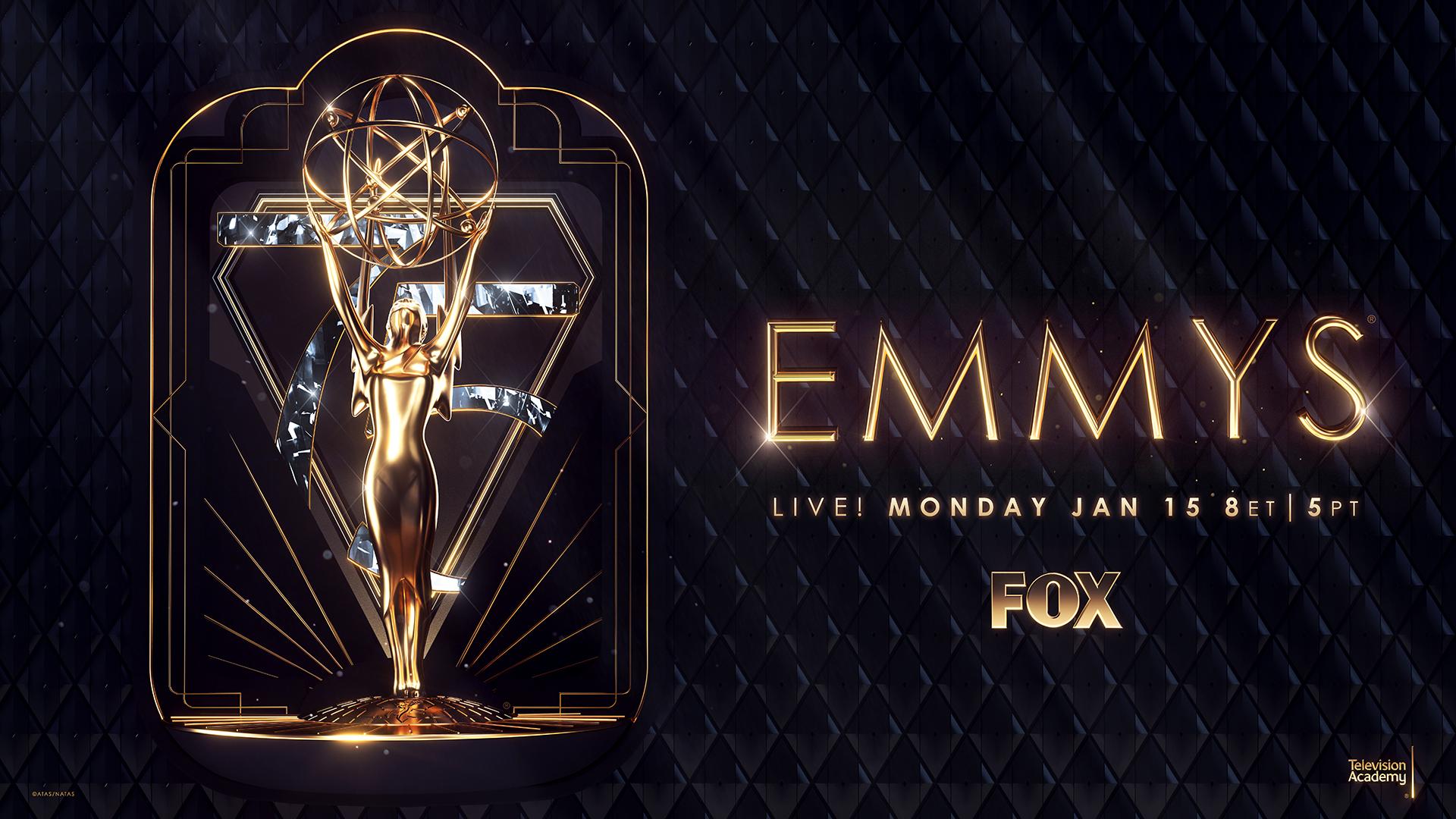 The 75th Primetime Emmy Awards honored the best in American prime time television programming from June 1, 2022, until May 31, 2023, as chosen by the Academy of Television Arts & Sciences. The ceremony was broadcast on Fox on January 15, 2024, with the 75th Primetime Creative Arts Emmy Awards on January 6 and 7 at the Peacock Theater in Downtown Los Angeles, California, following a delay from September 2023 due to the 2023 Hollywood labor disputes. A total of 26 Emmy Awards were presented. The ceremony was produced by Jesse Collins Entertainment and hosted by Anthony Anderson. Nominations were announced on July 12, 2023. Photo Credit: Television Academy