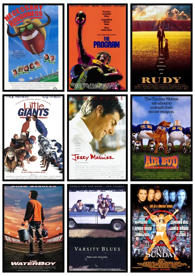 90s Football Movies – Movies To History.com