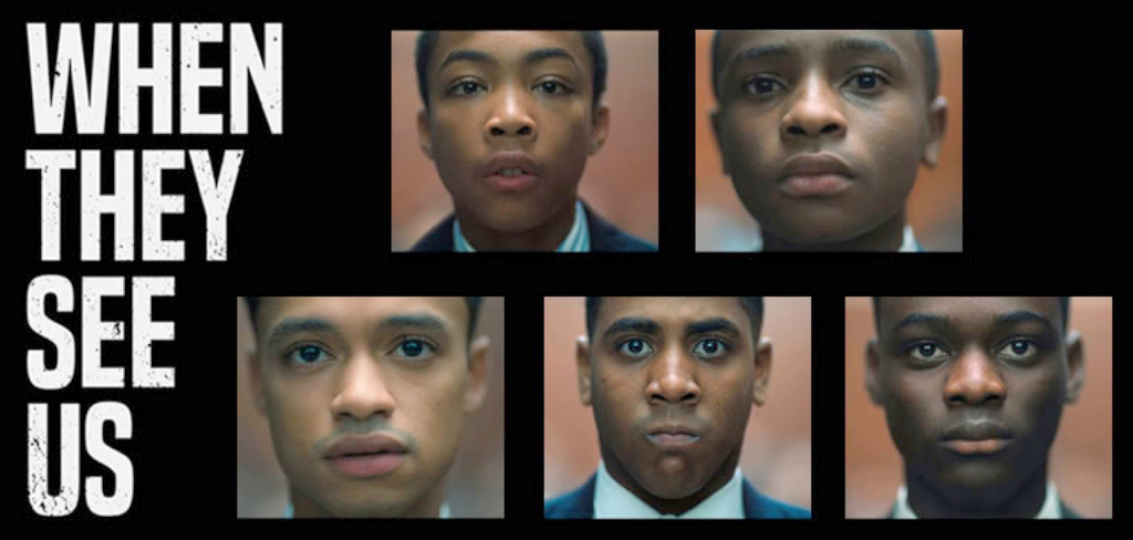 When They See Us focuses on the wrongfully convicted five black and latino children who were sent to prison for a rape they did not commit and were later exonerated as adults. The five teens were better known as "The Central Park Five" The five teenagers as portrayed in the 2019 Netflix miniseries are: 1. Asante Blackk as Kevin Richardson 2. Caleel Harris as Antron McCray 3. Marquis Rodriguez as Raymond Santana 4. Jharrel Jerome as Korey Wise 5. Ethan Herisse as Yusef Salaam Photo Credit: Netflix