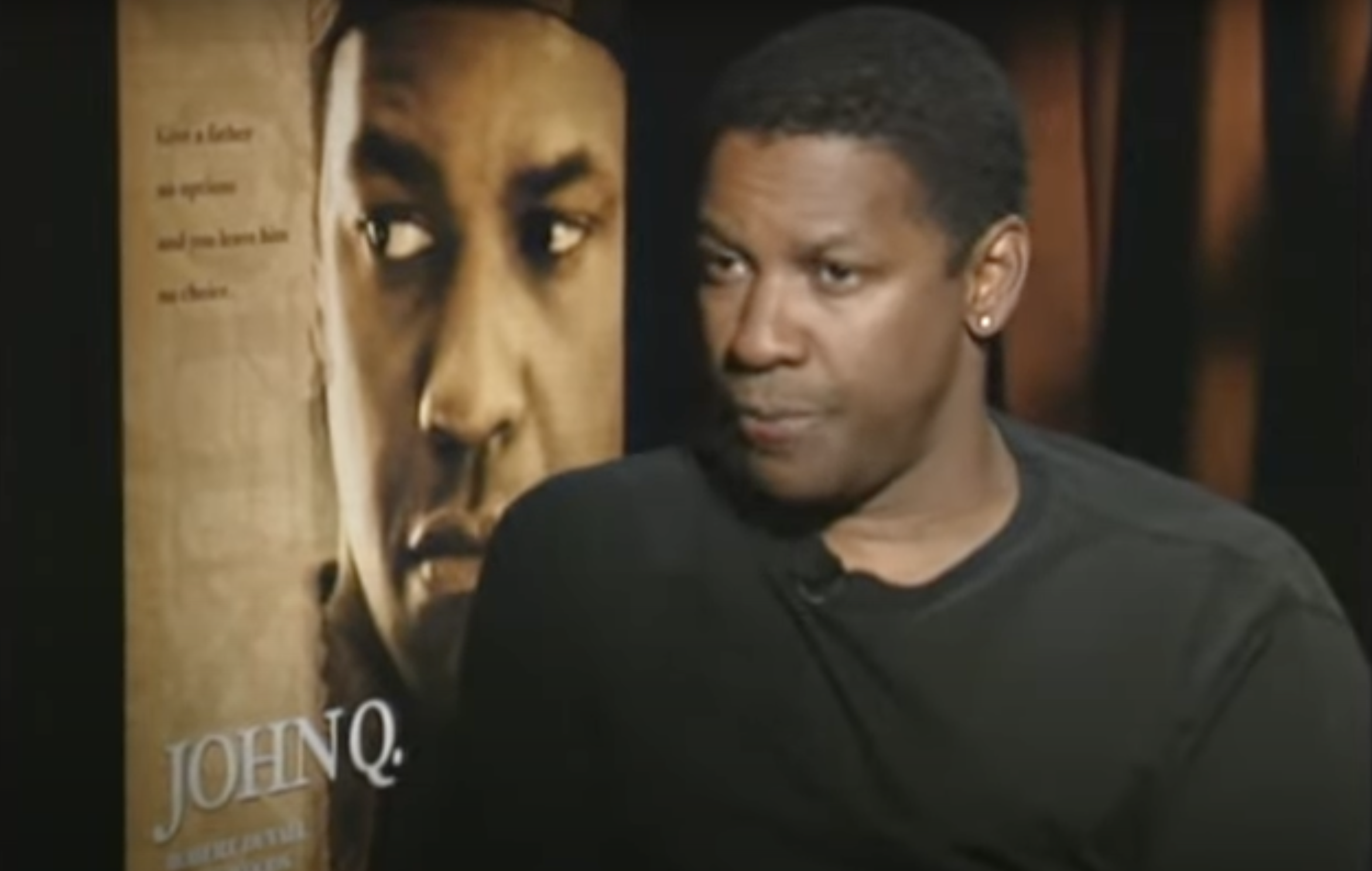 Rachael Fedder of Hollywood.com interviews Denzel Washington, Anne Heche, Kimberly Elise, and Nick Cassavetes in 2002. Photo Credit: Hollywood Archives Youtube