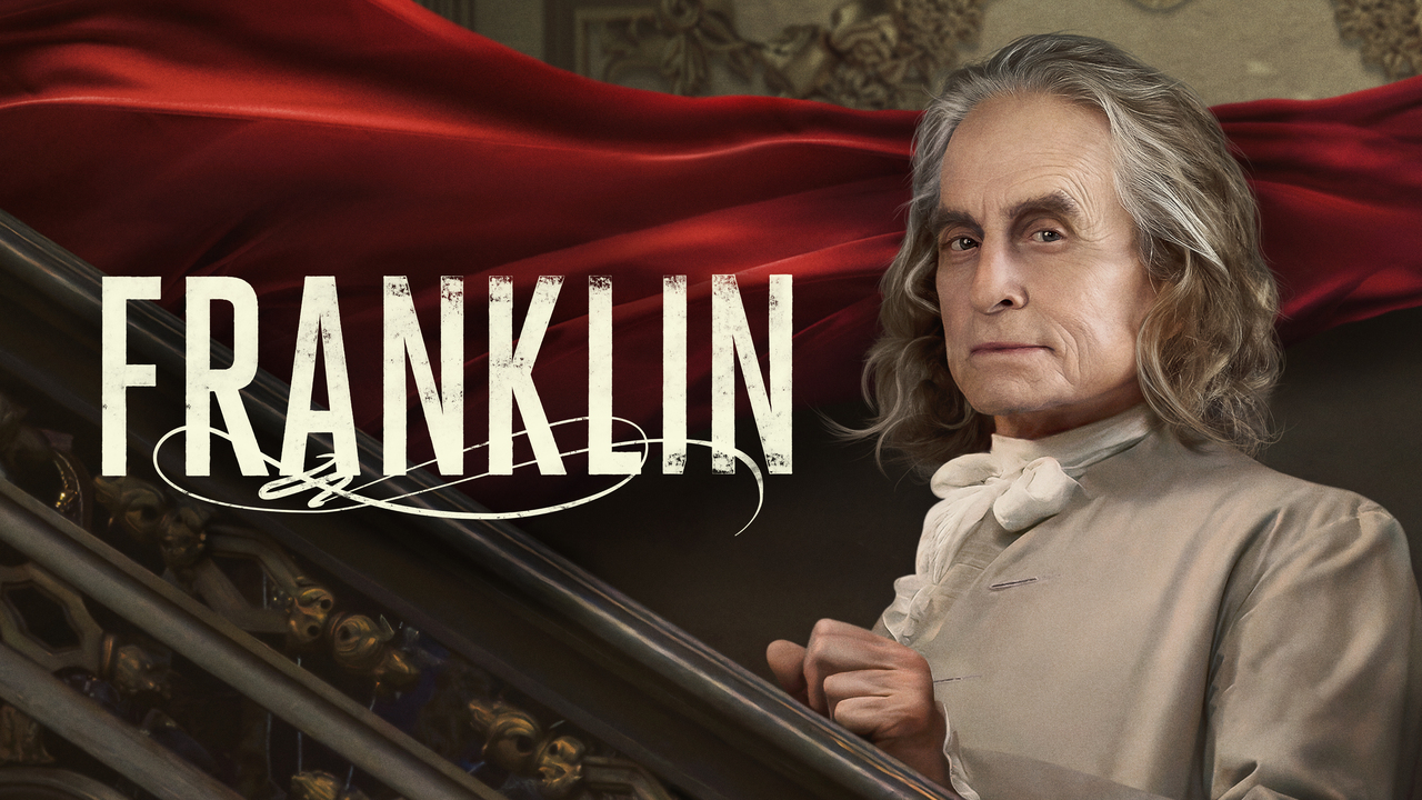 Genre: Biographical drama, and Based on "A Great Improvisation: Franklin, France, and the Birth of America" by Stacy Schiff, Written by Kirk Ellis and Howard Korder, and Directed by Tim Van Patten, Starring: Michael Douglas, Noah Jupe, Daniel Mays, Ludivine Sagnier, Thibault de Montalembert, Assaad Bouab, Théodore Pellerin, Tom Hughes, Jeanne Balibar, Eddie Marsan, with Theme music composer: Jay Wadley, Country of origin: United States, Original languages: English, and French, No. of episodes: 8, and Executive producers: Kirk Ellis, Howard Korder, Tim Van Patten, Michael Douglas, Tony Krantz, Mark Mostyn, and Richard Plepler, with Running time: 60 minutes, and Production companies: Flame Ventures, EDEN Productions, Shadowcatcher Productions, Boil Some Water Entertainment, ITV Studios America, with Original Network: Apple TV+ (2024)