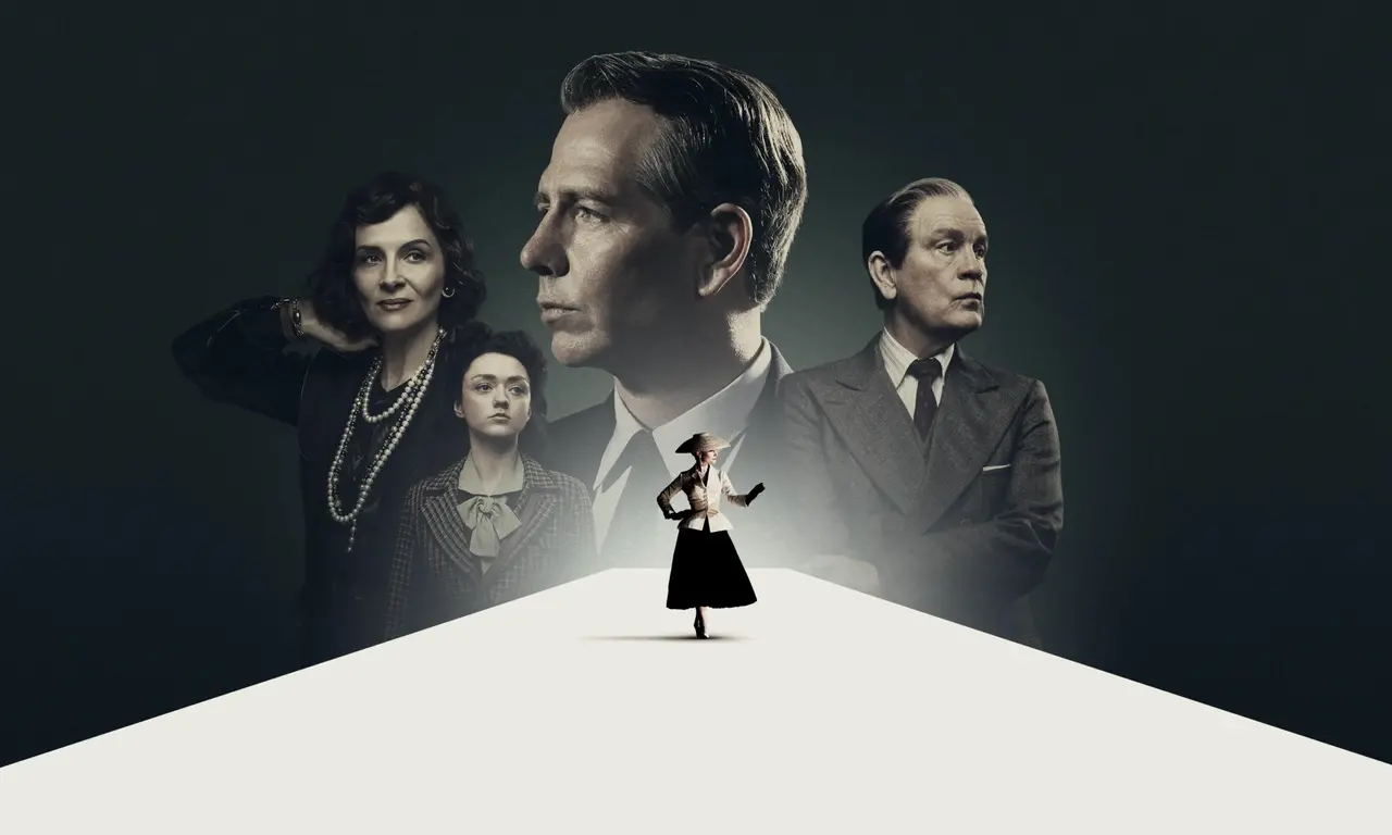 Genre: Biographical, and Drama, Created by Todd A. Kessler, Starring: Ben Mendelsohn, Juliette Binoche, Maisie Williams, John Malkovich, Claes Bang, Zabou Breitman, Thure Lindhardt, Emily Mortimer, with Composer: James S. Levine, and Country of origin: United States, and Original language: English, and No. of seasons: 1, with No. of episodes: 10, and Executive producers: Mark A. Baker, Lorenzo di Bonaventura, and Todd A. Kessler, and Producer: Helen Shaver, with Running time: 36–61 minutes, and Production companies: DB-AK Pictures, and Apple Studios, and Original Network: Apple TV+, February 14, 2024 – present