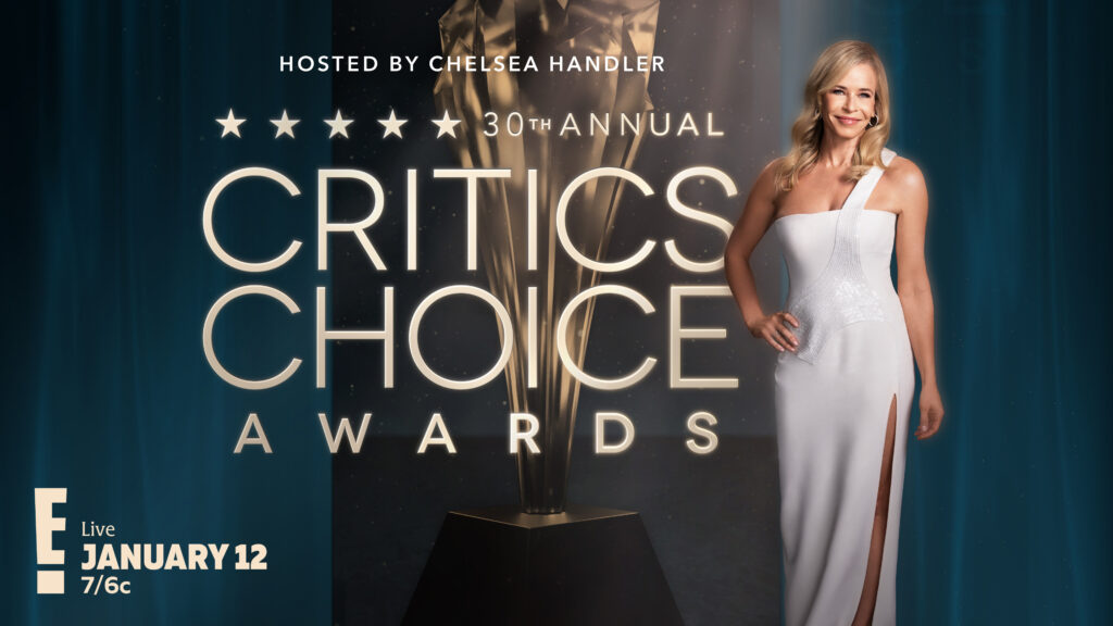 The 30th Critics' Choice Awards will be presented on January 12, 2025, at the Barker Hangar at the Santa Monica Airport in Santa Monica, California, honoring the finest achievements of filmmaking and television programming in 2024.[1][2][3] The ceremony will be broadcast on E! and will be available to stream the next day on Peacock. Chelsea Handler will return as host for the third consecutive year.[1][3][4] Like in the previous four years, film and television nominations will be announced separately. The television nominations were announced on December 5, 2024.[5] The film nominations were announced on December 12, 2024.[6] Conclave and Wicked led the film nominations with eleven each, followed by Dune: Part Two and Emilia Pérez with ten each.[6] Shōgun led the television nominations with six, followed by Abbott Elementary, The Diplomat, Disclaimer, Hacks, The Penguin and What We Do in the Shadows with four each.