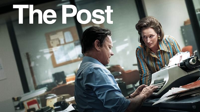 Directed by Steven Spielberg, and Written by Josh Singer, and Liz Hannah, and Produced by Steven Spielberg, Kristie Macosko Krieger, and Amy Pascal, Starring: Meryl Streep, Tom Hanks, Sarah Paulson, Bob Odenkirk, Tracy Letts, Bradley Whitford, Bruce Greenwood, Matthew Rhys, with Cinematography by Janusz Kamiński, and Edited by Michael Kahn, and Sarah Broshar, and Music by John Williams, with Production companies: 20th Century Fox, DreamWorks Pictures, Participant Media, Amblin Partners, Amblin Entertainment, Pascal Pictures, and Star Thrower Entertainment, and Distributed by 20th Century Fox