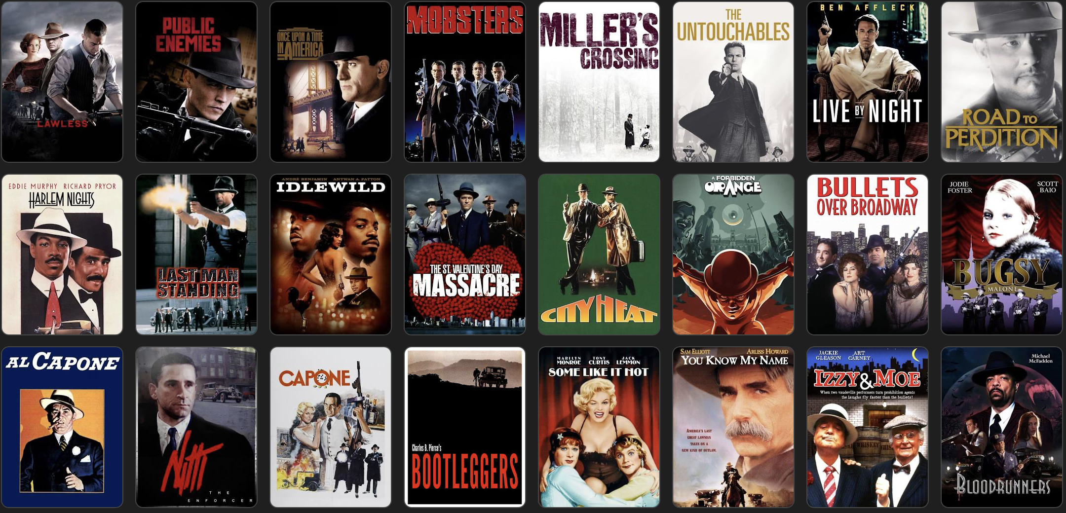 To commemorate the Featured Television Blog for the month of June, Boardwalk Empire, I have gathered My Top Ten Prohibition Movies! If you're looking for the best movies featuring Prohibition, you've come to the right place, have a look at my favorite movies featuring Prohibition!