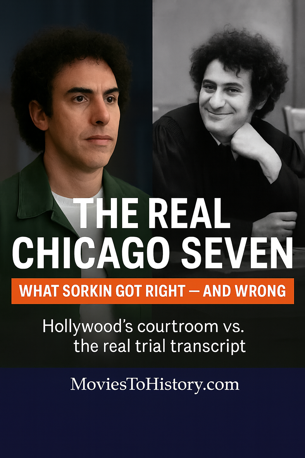 When Aaron Sorkin’s The Trial of the Chicago 7 hit Netflix in 2020, it was more than just a courtroom drama—it was a time capsule, resurrecting the chaotic energy of the late 1960s and the infamous trial that became a flashpoint in America’s culture wars. Drawing on real trial transcripts and historical accounts, Sorkin aimed to capture the spirit of the defendants—Abbie Hoffman, Tom Hayden, Jerry Rubin, David Dellinger, Rennie Davis, John Froines, and Lee Weiner—and the sharp, often absurd legal proceedings presided over by Judge Julius Hoffman. But like any dramatization, The Trial of the Chicago 7 walks a fine line between fact and fiction. While the film pulls extensively from the actual trial record, it also condenses, rearranges, and embellishes events for cinematic punch. Here’s a breakdown of what Sorkin got right, where he took liberties, and how the truth compares to the movie’s high-stakes courtroom theatrics.