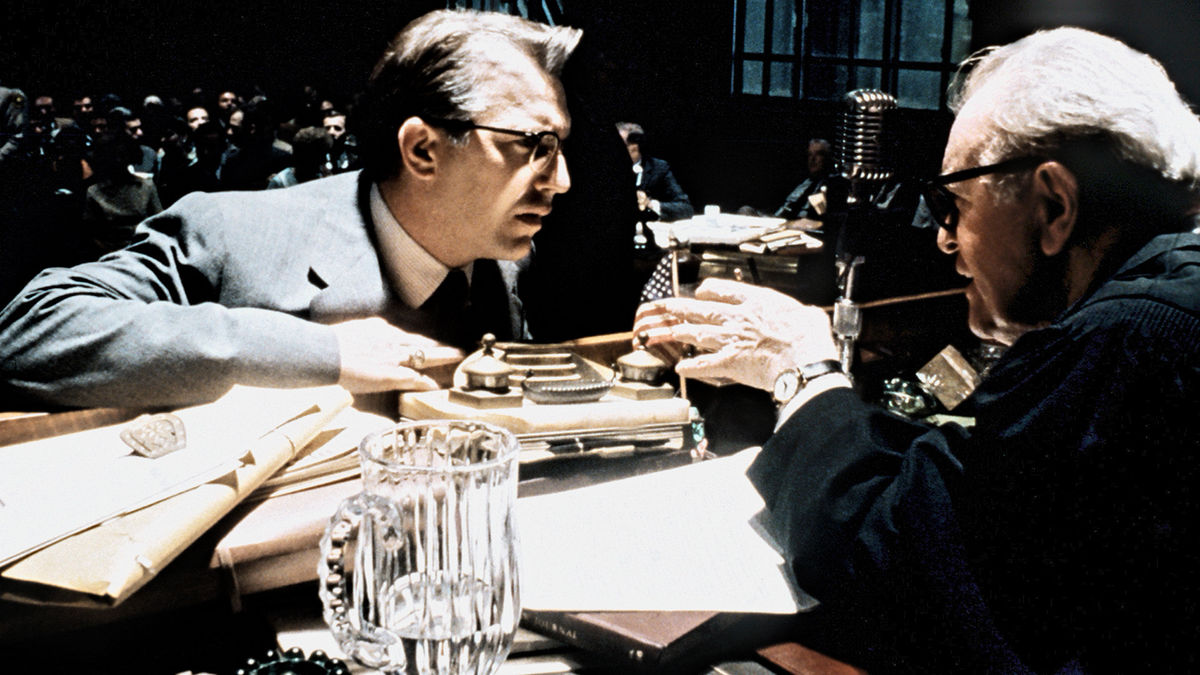 Kevin Costner, and John Finnegan in "JFK" (1991) Photo Credit: Warner Bros. Pictures