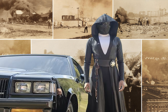 Regina King as Angela Abar / Sister Night in the limited series "Watchmen" (2019) Photo Credit: HBO Networks