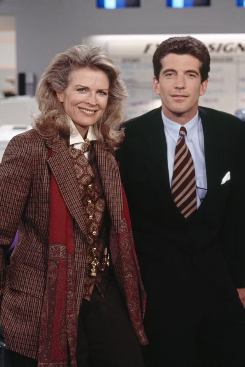 JFK Jr. appeared on the Season 8 premiere in September 1995, which aired just eight days before the launch of George magazine. Therefore, he decided to make the cameo as a way of promoting his publication. “I hope the show will introduce George to an audience of potential readers who clearly enjoy politically related entertainment,” he told The Tampa Bay Times at the time.