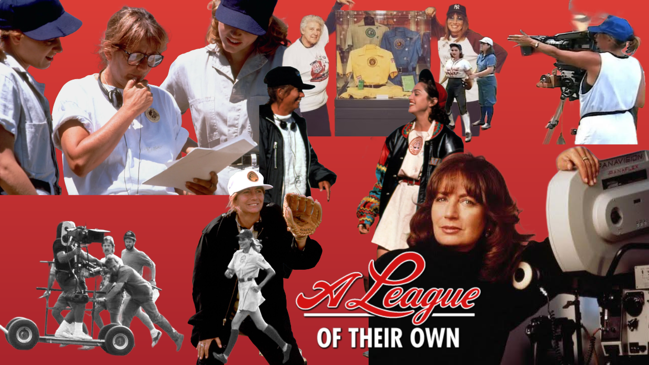 Penny Marshall, director of "A League of Their Own" (1992) Photo Credit: Columbia Pictures